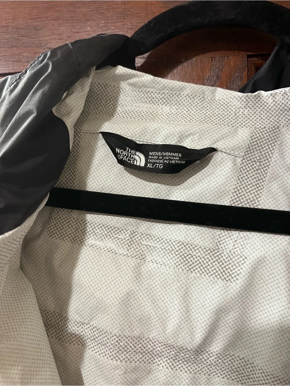 The North Face men’s rain coat size XL